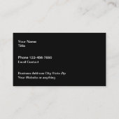 マニカッコいいー建築名刺 名刺 (裏面)