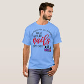 マニキュおもしろいリスト爪、 ネイルTech Diva Fingernails Geft Tシャツ (正面フル)