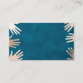 マニキュアされた手 | 顧客ロイヤリティ ロイヤリティカード (裏面)