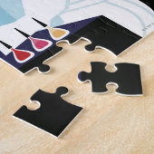 マニキュアと顔を持つスパ ジグソーパズル (側面)