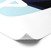 マニキュアと顔を持つスパ ポスター (角)