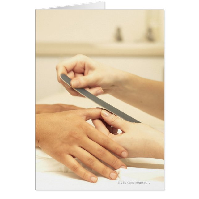 マニキュアのクローズアップ (正面)