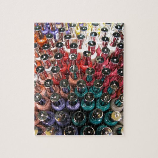 マニキュアのボトル ジグソーパズル (縦)