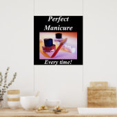 マニキュアのポスターマット ポスター (キッチン)