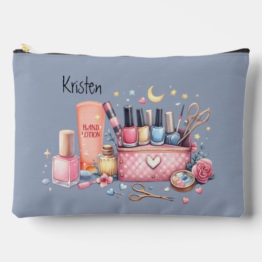 マニキュアの大型アクセサリーポーチの時間 アクセサリーポーチ (正面)