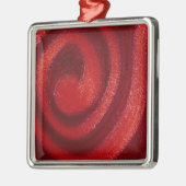 マニキュアの渦巻 メタルオーナメント (左)