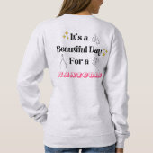 マニキュアの絶好の日 スウェットシャツ (裏面)