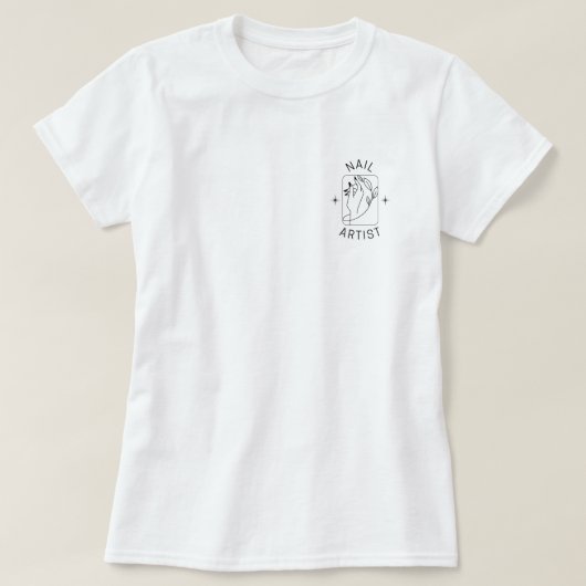 マニキュアの絶好の日 Tシャツ (デザイン正面)