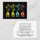 マニキュアサロン-ネイリスト-ネイルアート 名刺 (正面/裏面)