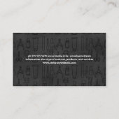 マニキュアツールパターン 名刺 (裏面)