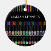 マニキュアネイリスト セラミックオーナメント (正面)