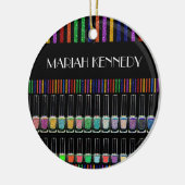 マニキュアネイリスト セラミックオーナメント (左)