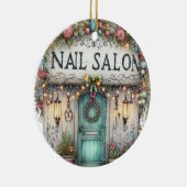 マニキュアネイリスト セラミックオーナメント (右)