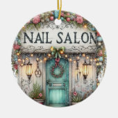 マニキュアネイリスト セラミックオーナメント (正面)