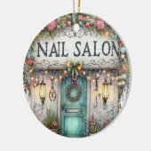 マニキュアネイリスト セラミックオーナメント (左)