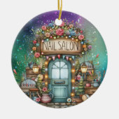 マニキュアネイルサロンセラミックオーナメント セラミックオーナメント (正面)