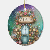 マニキュアネイルサロンセラミックオーナメント セラミックオーナメント (左)