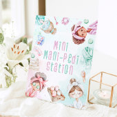 マニキュアペディキュアステーションスパパーティー 台座サイン