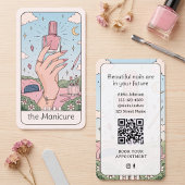 マニキュアリスト ピンク セレスチャル ビジネスカード