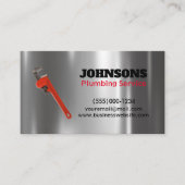 マニキュア配管用レンチ金属整備装置 名刺 (正面)