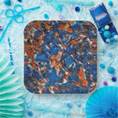 マニキュア4 ペーパープレート (パーティー)