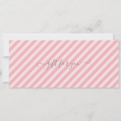 マニキュア・ペディキュア ピンク ギフト券 証明書 招待状 (裏面)