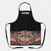 マニキュア&メイクアップサロン エプロン (正面)