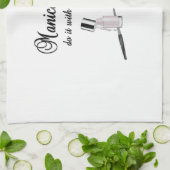 マニキュリストはフィネスでそれを行う キッチンタオル (折り畳み)