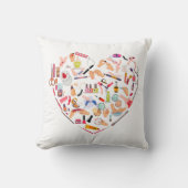 マニキュリストネイリストツールハート クッション (正面)