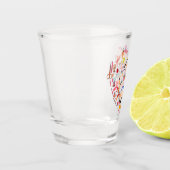 マニキュリストネイリストツールハート ショットグラス (左)