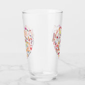 マニキュリストネイリストツールハート タンブラーグラス (右)