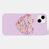 マニキュリストネイリストツールハート Case-Mate iPhoneケース (裏面 (横))