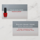 マニキュリスト名刺 名刺 (正面/裏面)