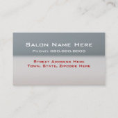 マニキュリスト名刺 名刺 (裏面)