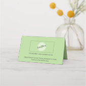 マニキュリスト小児科医ネイルサロンサービス 予約カード (裏面)