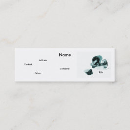 マニキュリスト（白黒） スキニー名刺