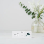 マニキュリスト（白黒） スキニー名刺 (スタンド正面)