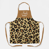 マニキュリパーソナライズされたスト爪、 ネイルテックヒョウ エプロン (正面)