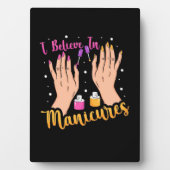 マニク信じスのネイルアーティスト フォトプラーク (正面)