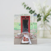 マニコパカリフォルニアの廃墟ハウス ポストカード (スタンド正面)