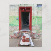 マニコパカリフォルニアの廃墟ハウス ポストカード (正面)