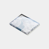 マニコーガンクレーターとセントローレンス川 ポストイット (アングル)