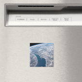 マニコーガンクレーターとセントローレンス川 マグネット (インサイチュ (食洗機))