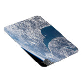 マニコーガンクレーターとセントローレンス川 マグネット (右側)