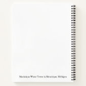 マニスティクウォータータワーノートブック ノートブック (裏面)