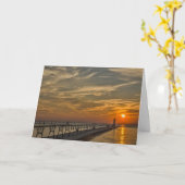 マニスティーノースピアヘッドライトハウス カード (黄色い花)