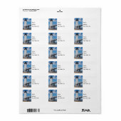 マニスティーライトハウス住所 シール (フルシート)