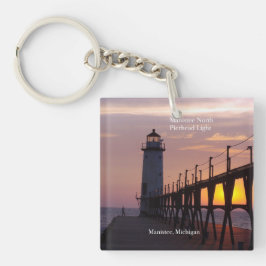 マニスティー北ピアヘッドライトキーチェーン キーホルダー