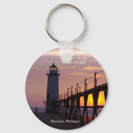 マニスティー北ピアヘッドライトキーチェーン キーホルダー