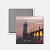 マニスティー北ピアヘッドライトマグネット マグネット (正面/裏面)